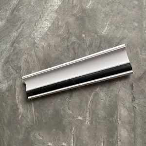 Quality Peel Resistance White Plastic Skirting Board PVC For Office Buildings for sale