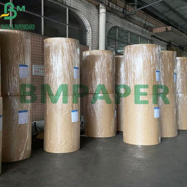 300gsm Food Grade Coated White Kraft Paper With Brown Back For Food Container