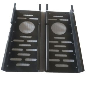 China Home/Office Electric Wire Organizer Tray Sturdy Carbon Steel Cable Basket with Clamp on sale