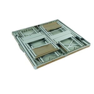 Packable Aluminum Picnic Folding Table 4 Separate Folding Stools