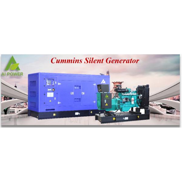 Soundproof USA Cummins Diesel Generator 60kva 48kw Silent With Cummins Engine 4BTA3.9-G2