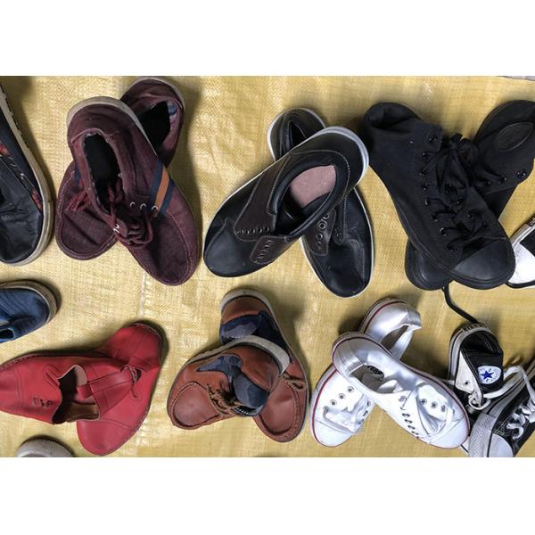 Holitex Used Mens Shoes / Used Canvas Shoes Mixed Size Wearable For Africa