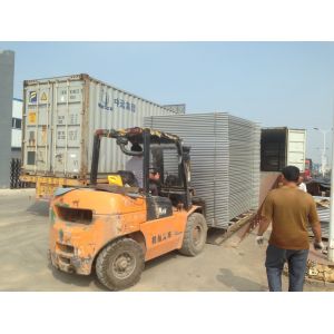 Construction Site Used Temporary Fence panels for sale 2100mm x 2400mm security