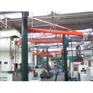 Heavy Weight Design Wall Bracket Jib Cranes Rotational for Indoor Building