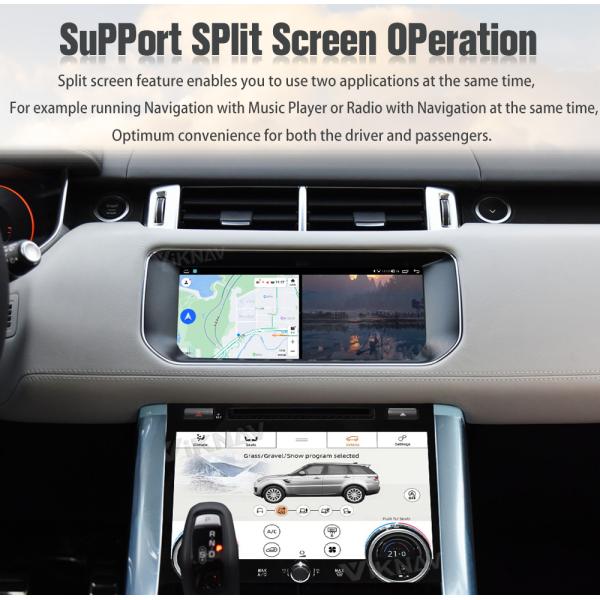 Viknav Car Radio For Land Rover Range Rover Sport L494 (2013-2017) 10.25 Inch Car Radio Multimedia Touch Screen Stereo