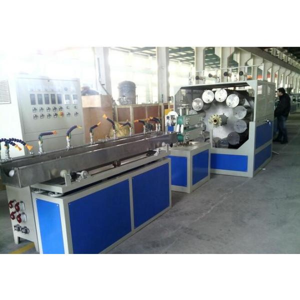 Buy PVC Braided Fibre Reinforced Hose Plastic Extrusion Line / Soft Pipe Making Machine at wholesale prices