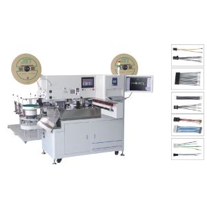 Quality RS-860CK Fully Automatic Double-Side Crimping And Single-Side Plastic Shell Inserting Machine for sale