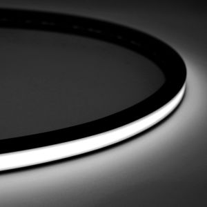 Black Silicone Neon Strip IP67 WHT 2700K 24V