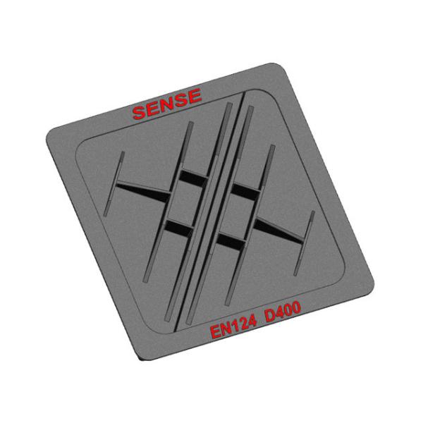 Buy Manhole Cover Double Triangle Screw Locking at wholesale prices