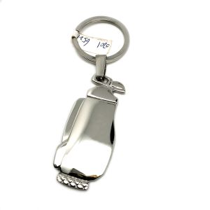 Bird Metal Keychain Holder Personalized Key Chain in Individual Polybag