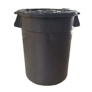 Eco-Friendly 80L Plastic Container Round Waste bin