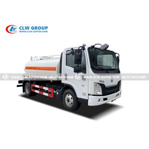 Quality LZ 5000L Fresh Water Delivery Truck With High Pressure Pump for sale