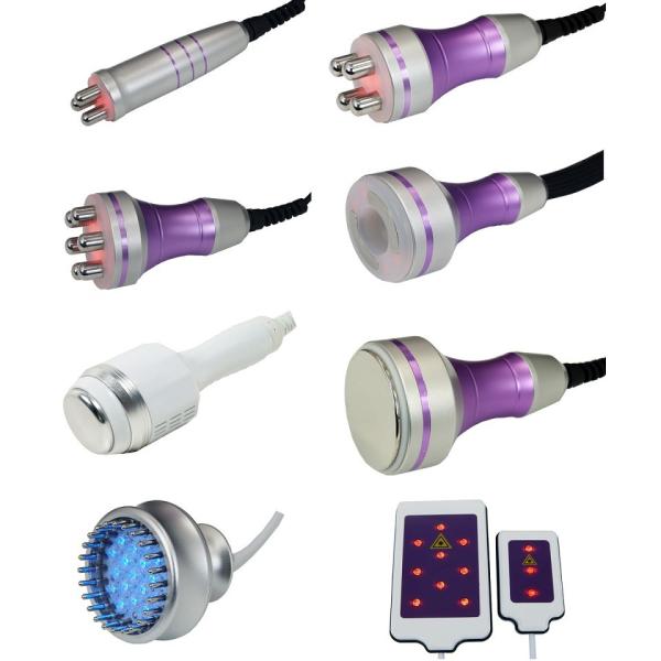 S Shape 220V Laser Lipo Cavitation Machine 9 In 1 Vacuum RF Photon Therapy