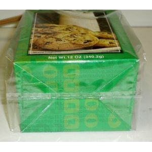 biodegradable custom printing self adhesive opp pp bopp pe square bottom clear