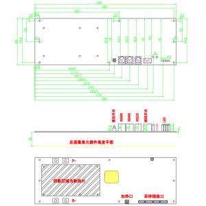16S150A Li Ion Lithium Battery Of BMS Protection Board For Monitoring Equipment