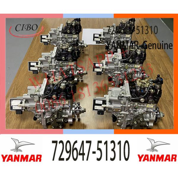 729647-51310 Engine Fuel Pump For 4D88E Komatsu PC 55 Engine 729974-51370 4TNV98 729647-51310