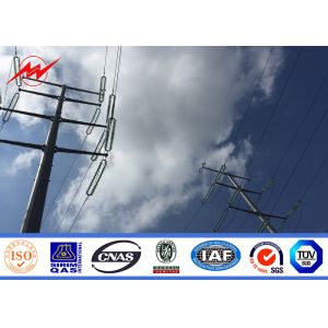 BV 69KV Power Distribution Steel Utility Pole