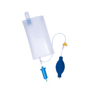 China Large Squeeze Bulb PU Material Disposable Pressure Infusion Bag 500ML on sale