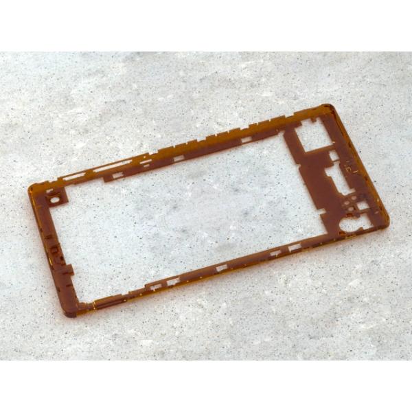 OEM / ODM : Hot Runner Injection Molding & Transparent Tablet Battery Cover (1*1) No.23605-B