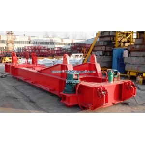 45m QTD120 4522 Jib Luffing Tower Crane 6tons Load 1.6m Section Mast