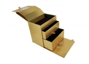 China CMYK Kraft Paper Drawer Box , FSC Custom Slide Box Packaging on sale