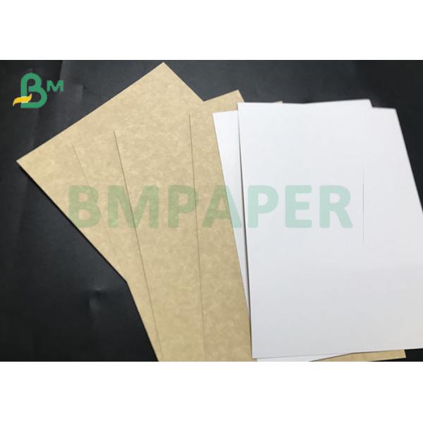 High Bulky Food Grade 250gsm 325gsm White Top Kraft Board 24 * 25" Sheets