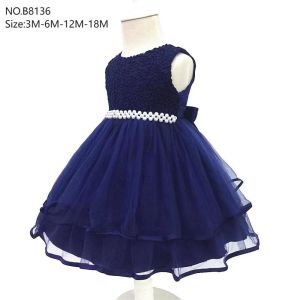 China Summer Girls Princess Dress Comfortable High Durability Pink Purple on sale