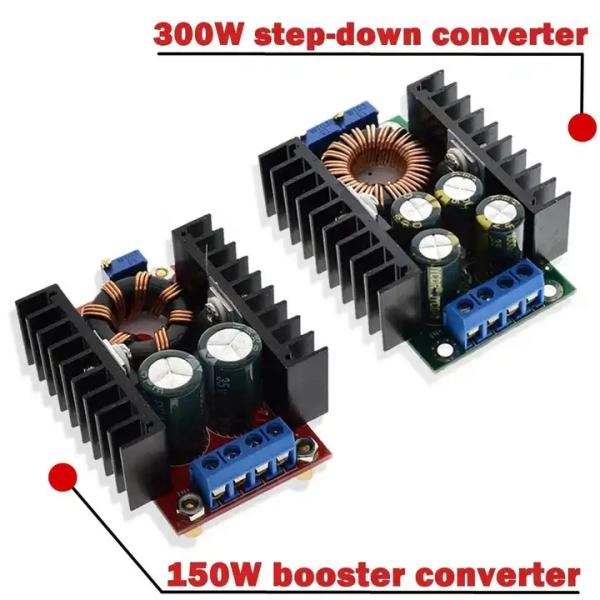 DC-DC 9A 300W Buck Converter 150W Boost Converter 5-40v to 1.2-35v Power Module Step Down Converter