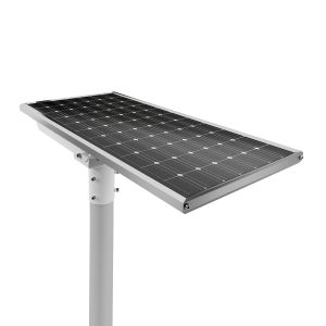 Courtyard Solar Powered Street Lights 150w Aluminum Auto Intensity Controlled
