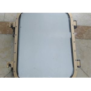 Quality Rectangular Aluminum Marine Windows Round Angle Welding Installation for sale