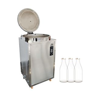 Vertical Steam Sterilizer Mushroom Autoclave 380V For Cultivation