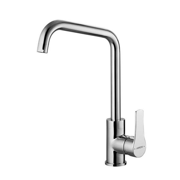 Buy 203mm Kitchen Mixer Faucet Hot Cold Water Brass Chrome Polished at wholesale prices