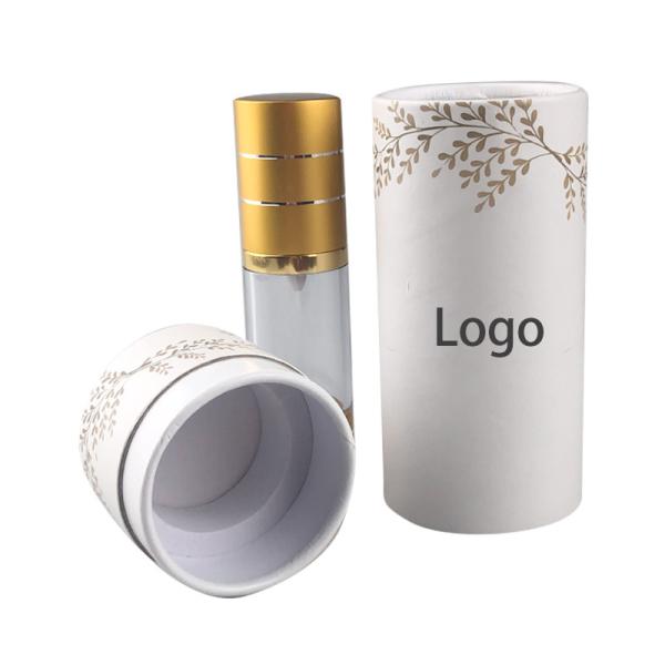 Buy Custom Perfume Packing Box Cosmetic Paper Tube Packaging Recyclable at wholesale prices