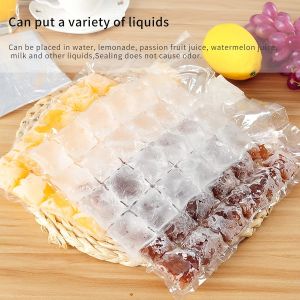 PE Material Structure Transparent Custom Disposable Ice Cube Plastic Packaging