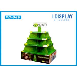 Cosmetic Promotion Cardboard Pallet Display / Pallet Display Stands Easy