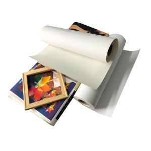 Eco Solvent 360gsm Matte Cotton Blank Art Canvas Roll For Inkjet Print