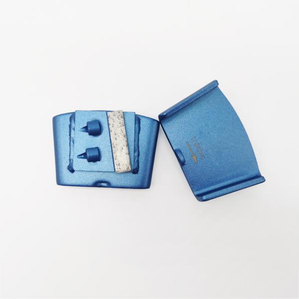 Buy Concrete grinding diamond tools diamond grinding shoes with double rectangle segments at wholesale prices