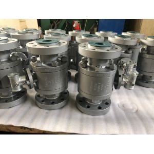 Manual Operation Metal Seated Ball Valves For High Temperature