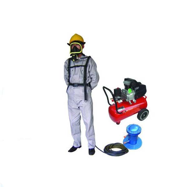 Buy Emergency Electric Supply Air Respirator with a Long Tube at wholesale prices