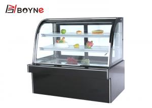 China Fan Cooling R134A Refrigerated Pastry Display Case with Marble Base on sale