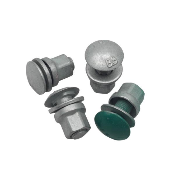 High Visible Aashto M180 Steel Highway Guardrail Accessories Bolt And Nut Road