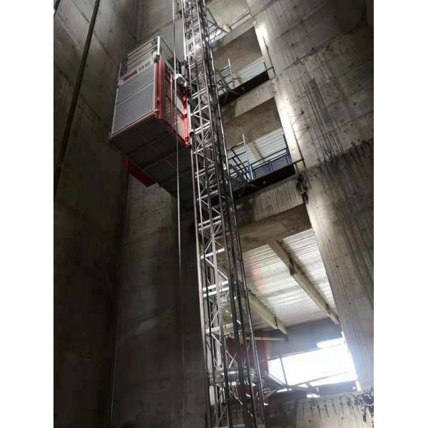 SC200/200G shaft lift building hoist with hot galvanized Material Building Construction Lift Assembled Inside