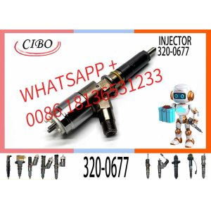 Common Rail C6.6 Diesel Engine Fuel Injector 320-0677 10R-7671 2645A746 317-2300