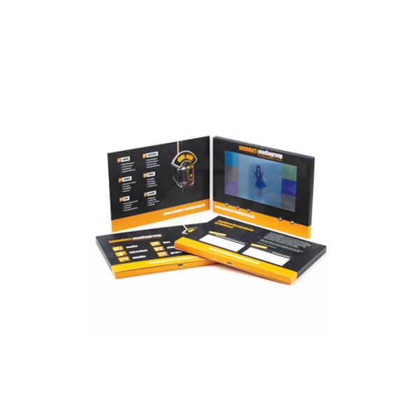 Buy 5 Inch Advertising Digital Video Booklet Presentation Printed Video Cards at wholesale prices