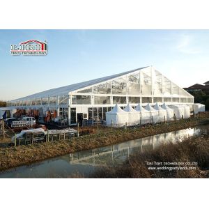 China Transparent 3000 Person Capacity Outdoor Garden Party Tents For Temporary Gathering on sale