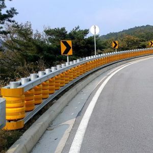 Highway Guardrail Traffic Safety Roller Barrier Straight Barrier with ISO