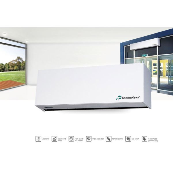 Theodoor Energy Saving Centrifugal High Power Heating Air Curtain With Heat and Cold Switch