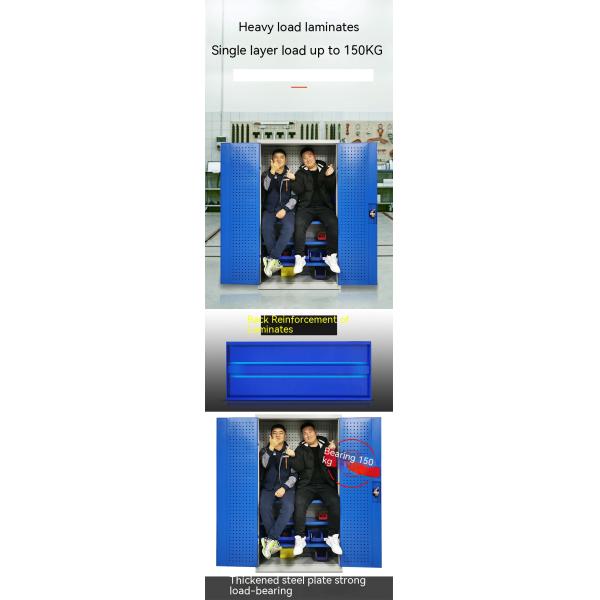 Commercial Furniture Double Door Storage Cabinet for Workshop and Office Organization