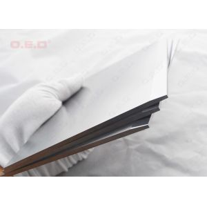 OK10F Tungsten Carbide Plate With One Polished Bevel Hardness HRA 92
