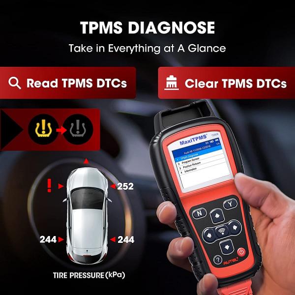 Autel MaxiTPMS TS508 TPMS Diagnostic and Relearn Tool with Quick/ Advanced Mode (Upgraded Version of TS501/TS408)